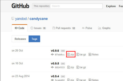 candycaneインストール